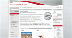 Desktop Screenshot of gastronomie-kaufhaus.de